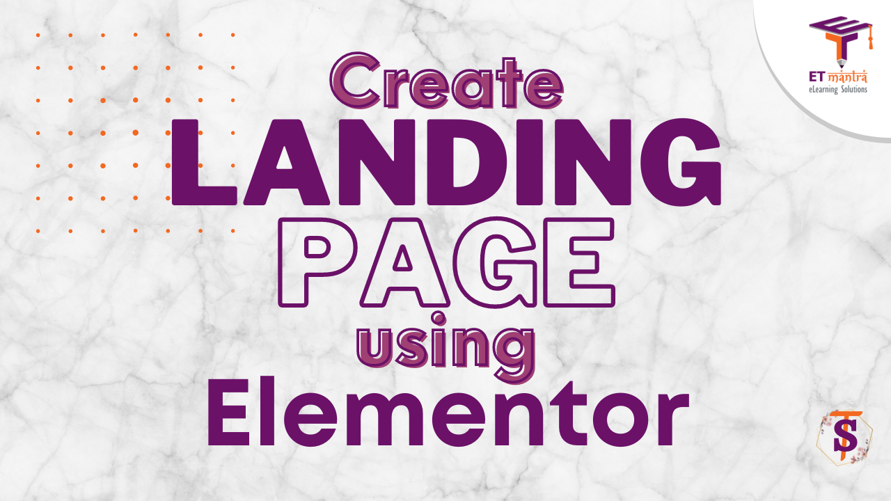 Create High Converting Landing Page Using Elementor